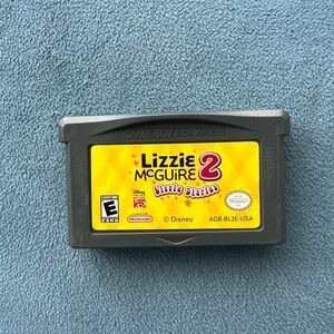 Disney Lizzie McGuire 2 Game Boy Advance Cartridge